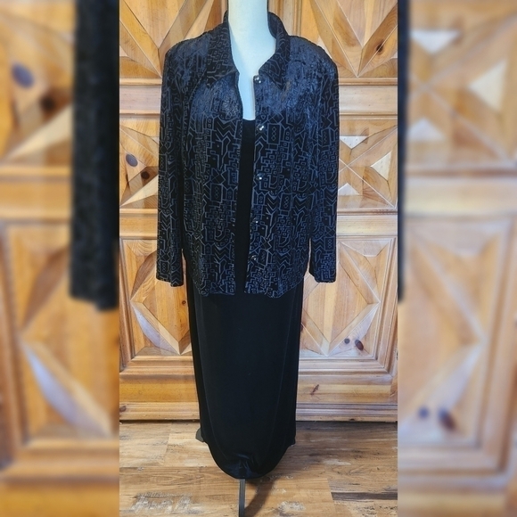R & M Richards Dresses & Skirts - R&M Richards Dress With Jacket Sz 20W
